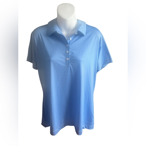 Nike‎ Golf Light Blue Dri-Fit polo XL - Picture 1 of 5